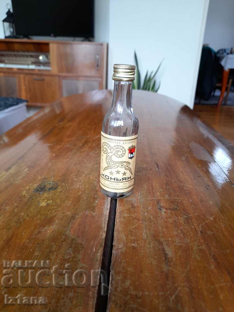 An old bottle of cognac