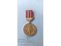 Medal for the construction of the highway water supply system