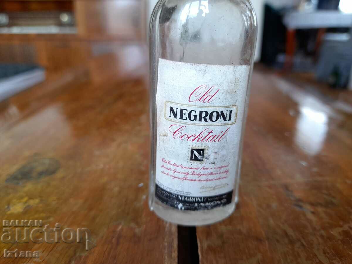 Old bottle of Negroni cocktail with price 10.00 BGN | € 5.11 Old bottle of Negroni cocktail with price 10.00 BGN | € 5.11