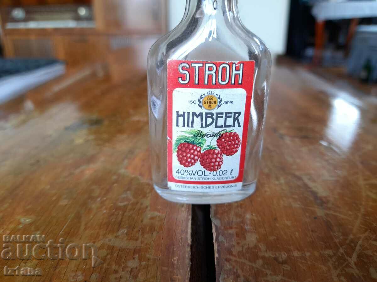 Стара бутилка от бренди Himbeer с цена 10.00 лв. | € 5.11 Стара бутилка от бренди Himbeer с цена 10.00 лв. | € 5.11
