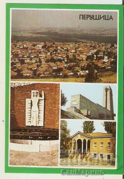 Κάρτα Βουλγαρίας Peruštitsa 1