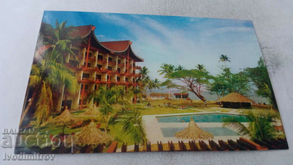 Postcard Back View of Rasa Sayang Hotel