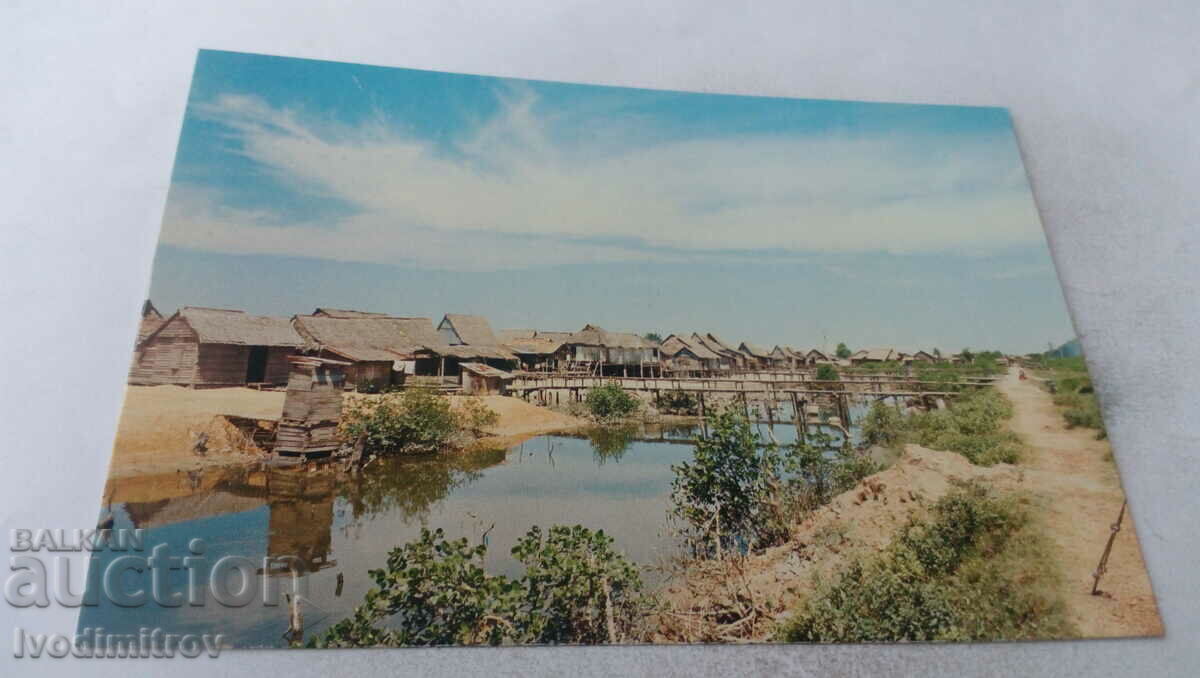 Carte poștală Port Klang Water Village