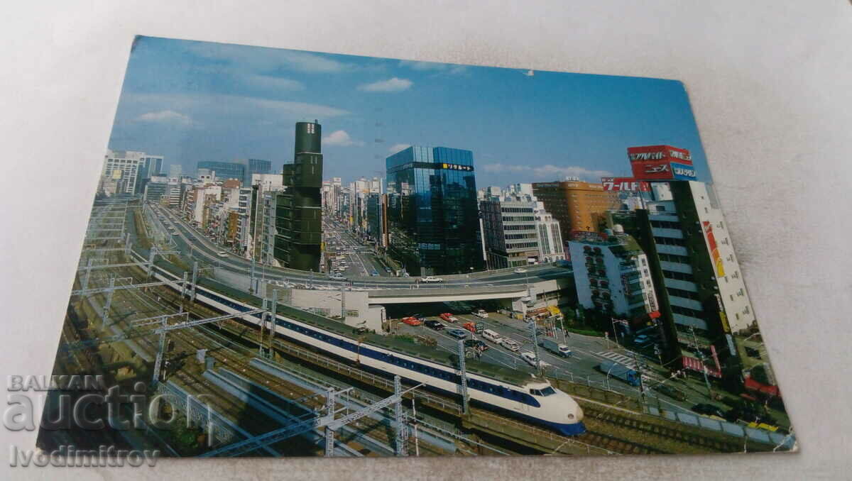 Carte poștală Tokyo Nishi Ginza