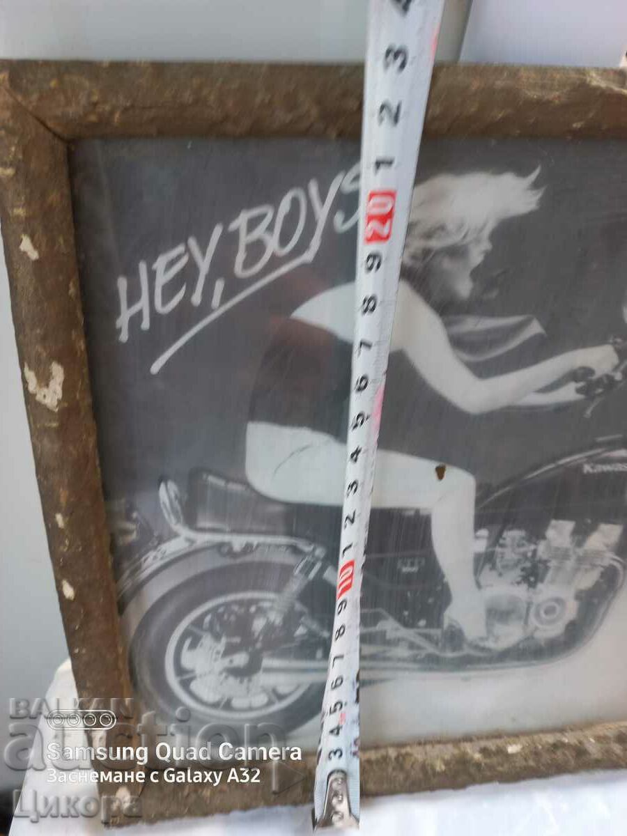 Auction OLD PHOTO BIKER MOTORCYCLE KAWASAKI Auction OLD PHOTO BIKER MOTORCYCLE KAWASAKI