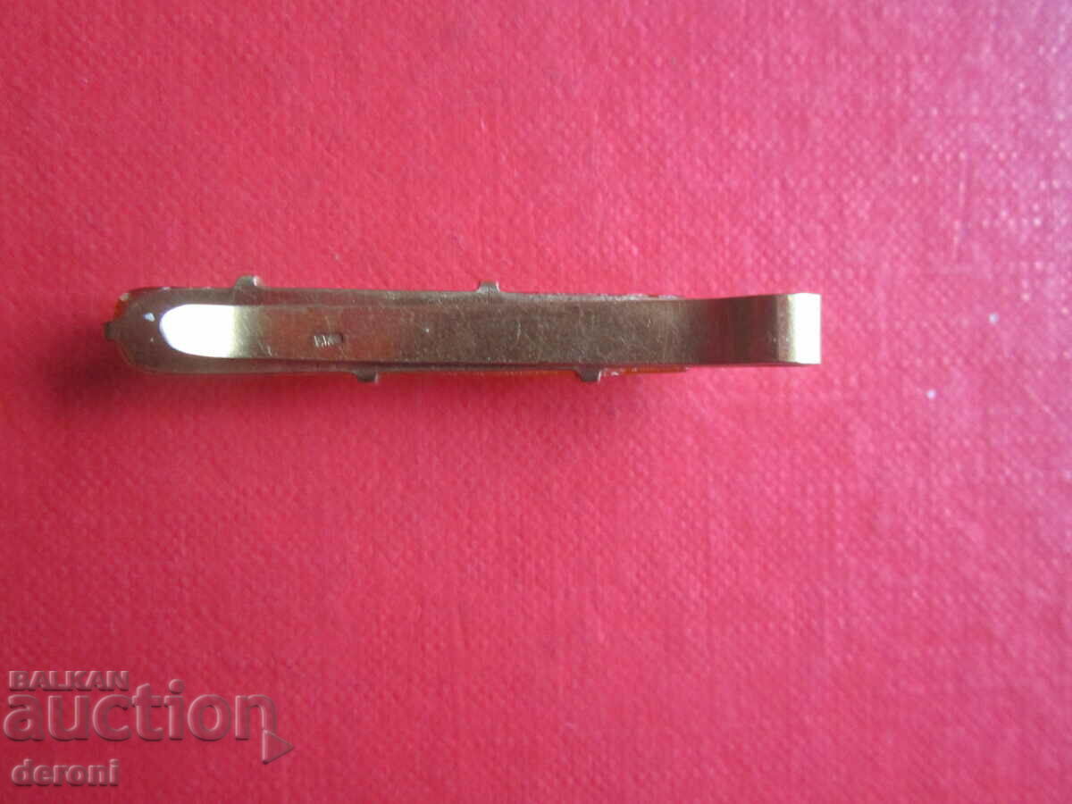 Russian gold plated amber tie pin with price 35.00 BGN | € 17.90 Russian gold plated amber tie pin with price 35.00 BGN | € 17.90