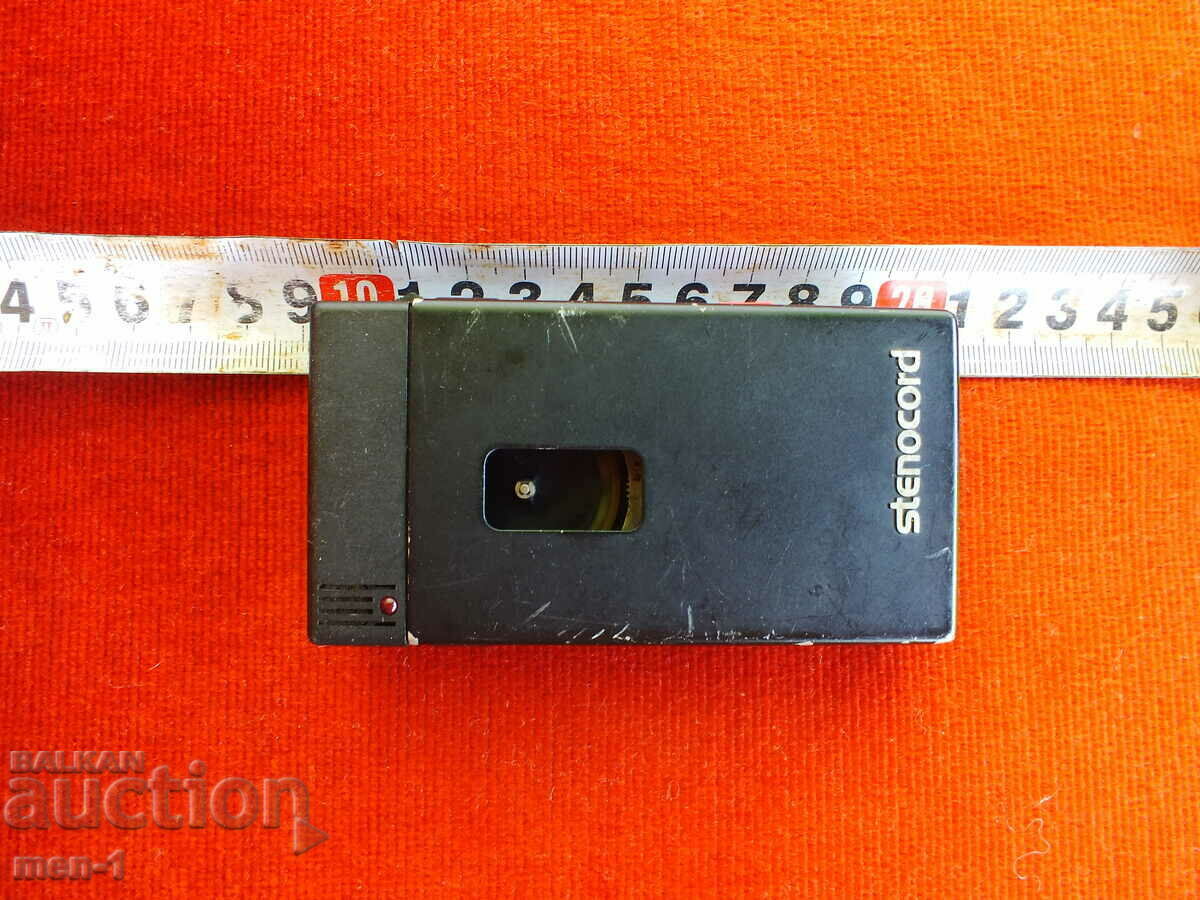 Auction  Old dictaphone