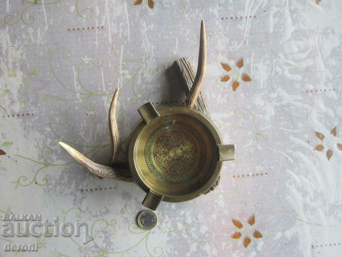 Great Hunting Art Tashray Bronze Horn 2