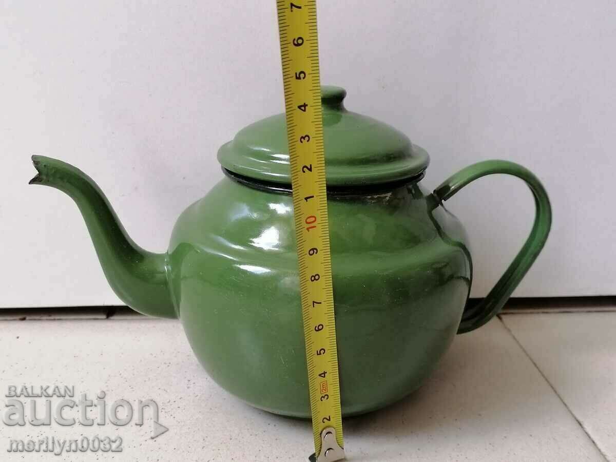 Delivery of Enameled teapot, soup with enamel, Bulgaria Delivery of Enameled teapot, soup with enamel, Bulgaria