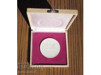 Μετάλλιο πλακέτα πορσελάνη Meissen meissen WMW εργοστάσιο μαχαιροπήρουνων