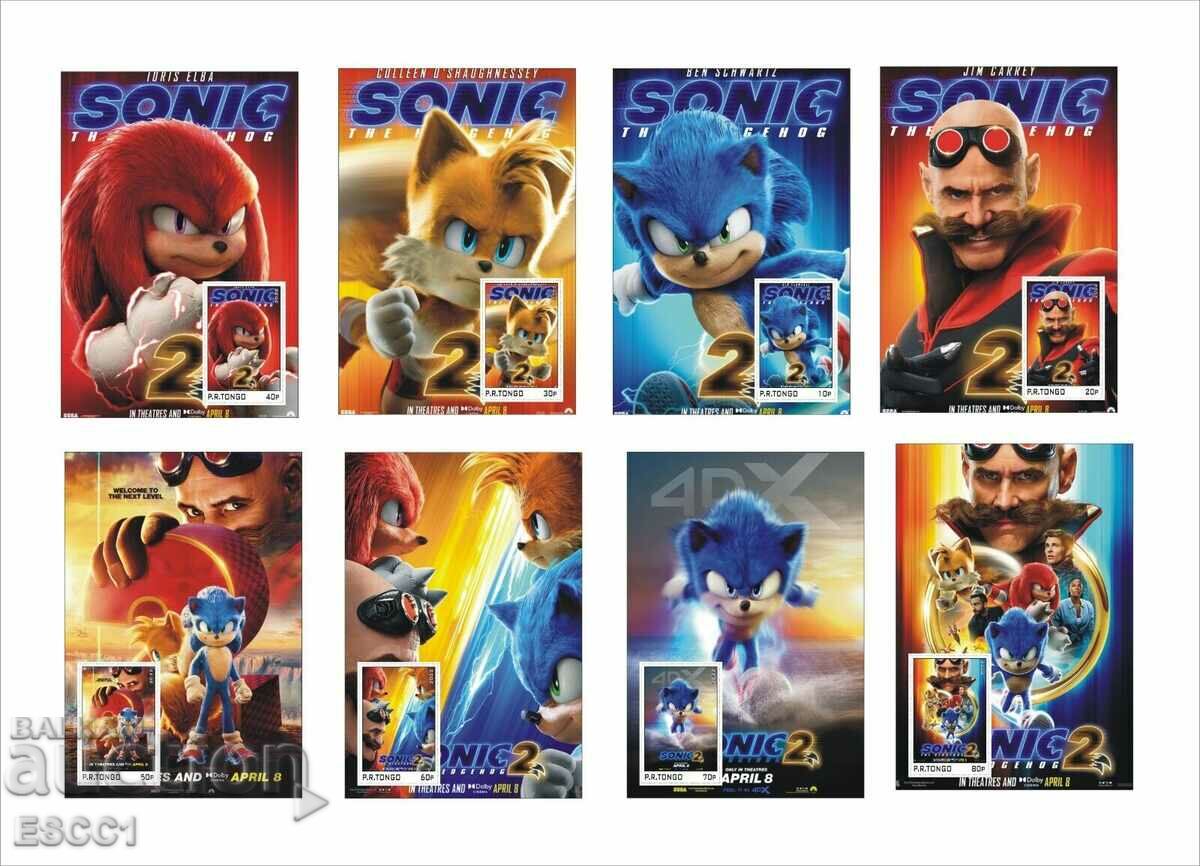 Clear Blocks Animation Disney Sonic the Hedgehog 2 2022 Tongo