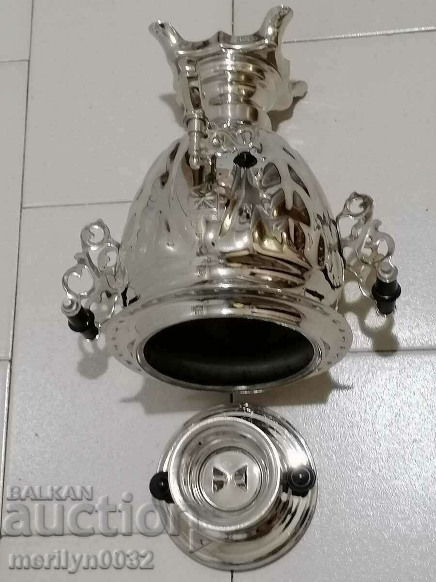 Samovar from the 80s of the 20th century USSR, teapot, service - 7