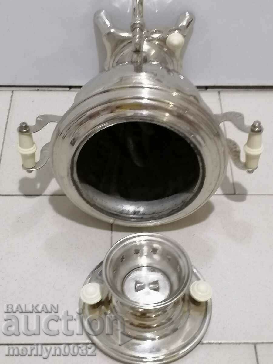 Samovar from the 80s of the 20th century USSR, teapot, service - 5 Samovar from the 80s of the 20th century USSR, teapot, service - 5