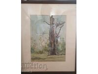 Ακουαρέλα του Στάνιο Σταμάτοφ