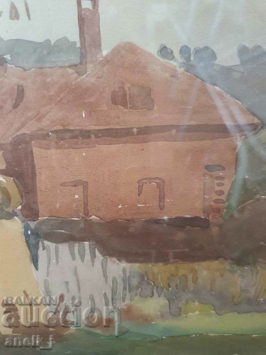 Delivery of Watercolor by Stanyo Stamatov Delivery of Watercolor by Stanyo Stamatov