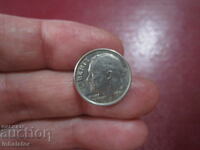 1991 10 cents USA letter R