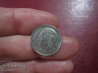 2001 год 10 цента САЩ буква D