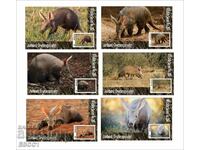 Clean Blocks Fauna Aardvark Proboscis Anteater 2020 by Tongo