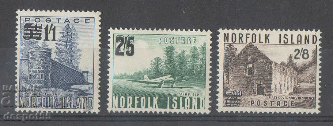 1960. Νήσος Νόρφολκ. Τοπικά μοτίβα. Επιστάτης