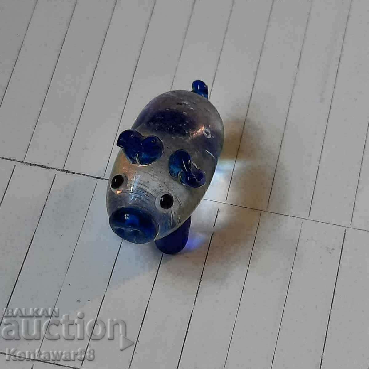 Glass pig. Glass pig.
