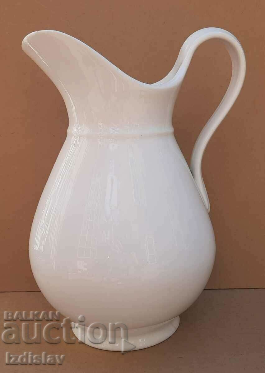 Old porcelain jug.