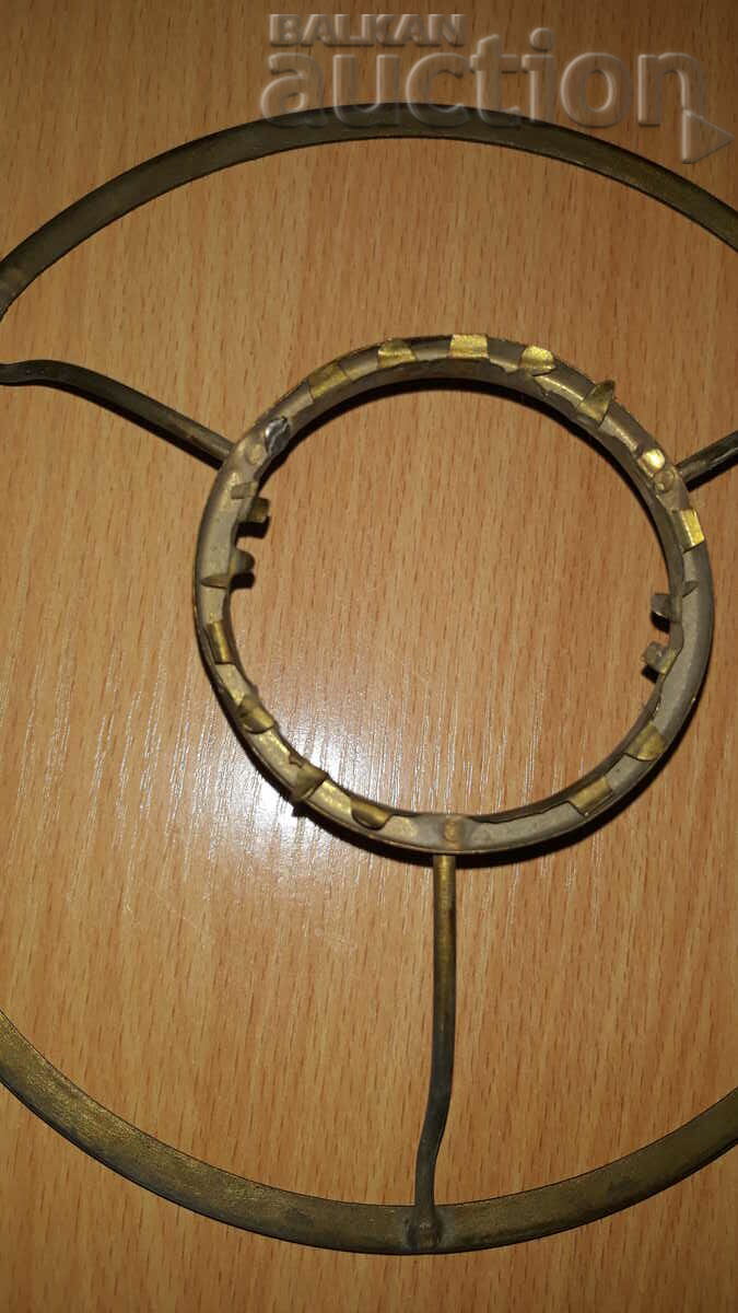 bracket for glass from a vintage gas lamp pole - 6 bracket for glass from a vintage gas lamp pole - 6