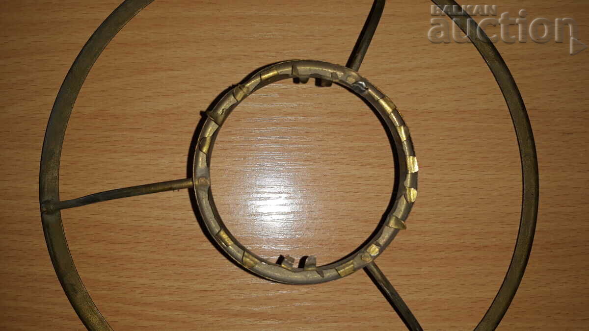 bracket for glass from a vintage gas lamp pole - 7 bracket for glass from a vintage gas lamp pole - 7