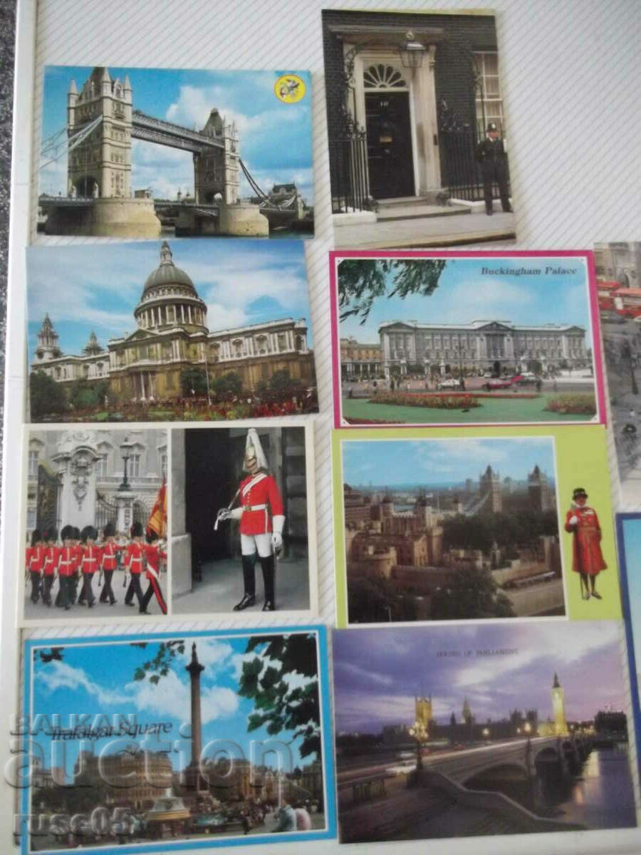 Παρτίδα 10 τμχ. κάρτες από το Λονδίνο με τιμή 10.00 BGN | € 5.11 Παρτίδα 10 τμχ. κάρτες από το Λονδίνο με τιμή 10.00 BGN | € 5.11