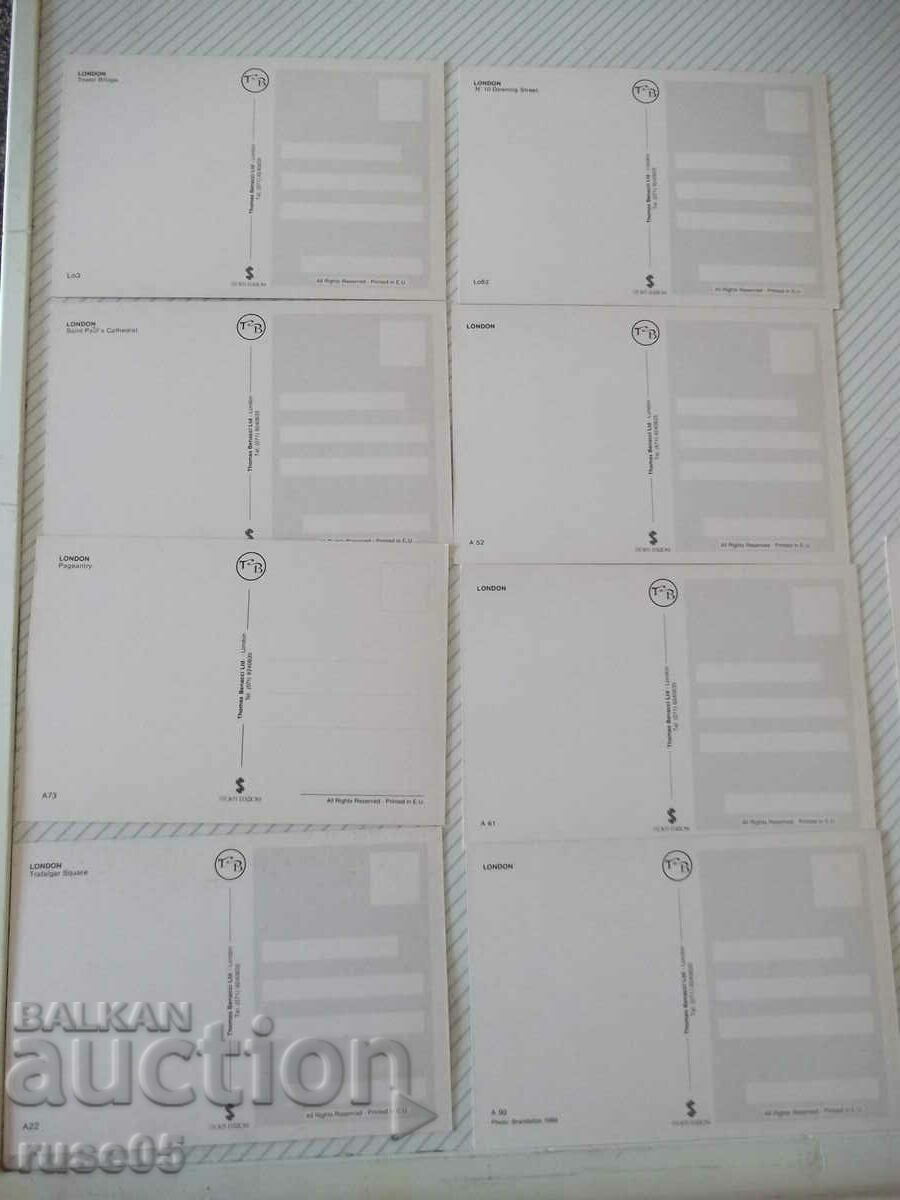 Παρτίδα 10 τμχ. κάρτες από το Λονδίνο - 5 Παρτίδα 10 τμχ. κάρτες από το Λονδίνο - 5