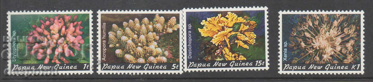 1982. Папуа Нова Гвинея. Корали.