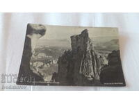 Пощенска картичка Изгледъ от Белоградчишките скали 1935