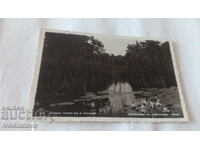 Пощенска картичка Водни лилии въ река Камчия 1939