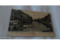 Carte poștală La Plata Lago en el Bosque 1909