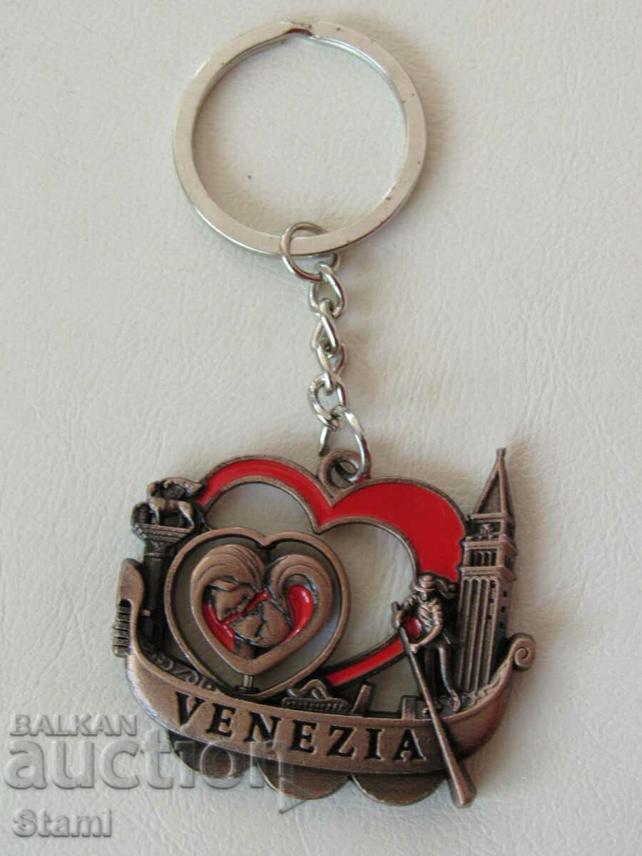 Metal keychain from Venice-series-8