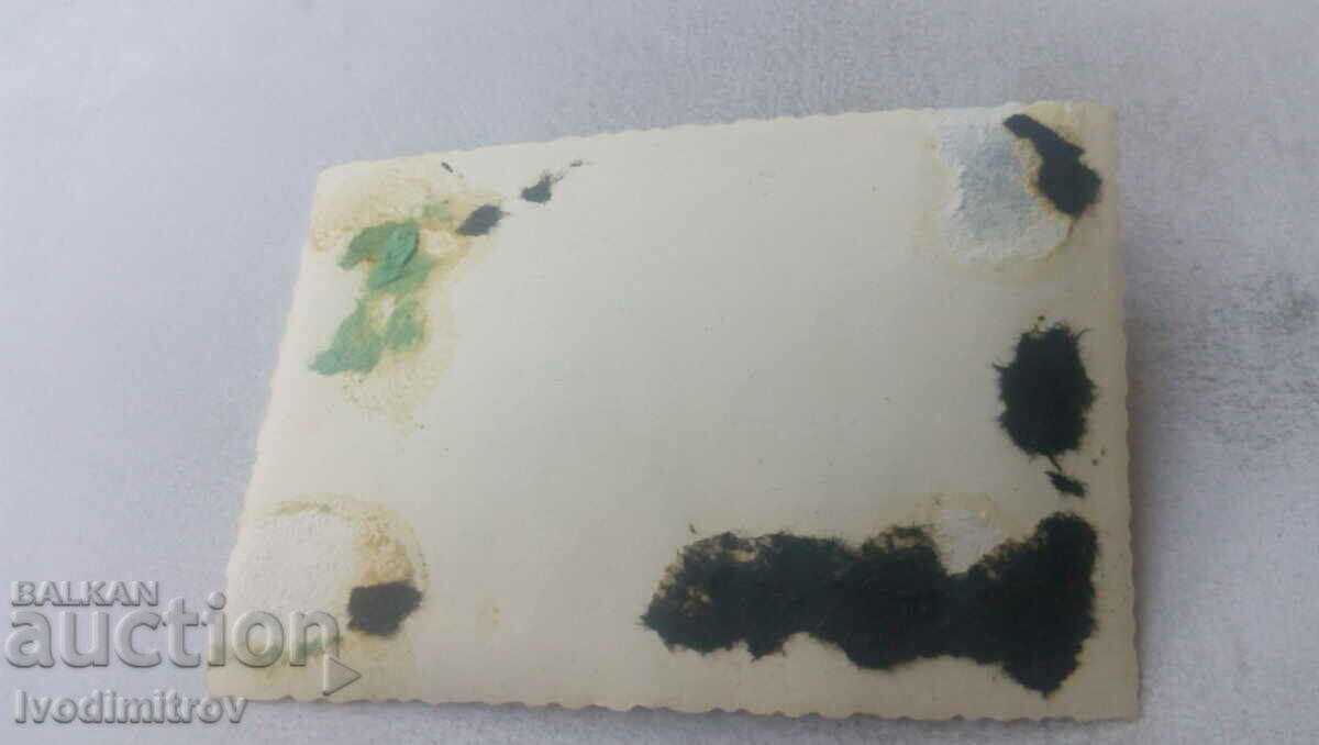 Photo A man in shorts in front of a mountain hut with price 2.35 BGN | € 1.20