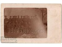 1909 OLD PHOTO MILITARY SOFIA MILITARY SCHOOL KUSTENGA V910