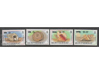 1991. Μονσεράτ. Γραμματόσημα με κοχύλια από το 1988. Επικεφαλής.