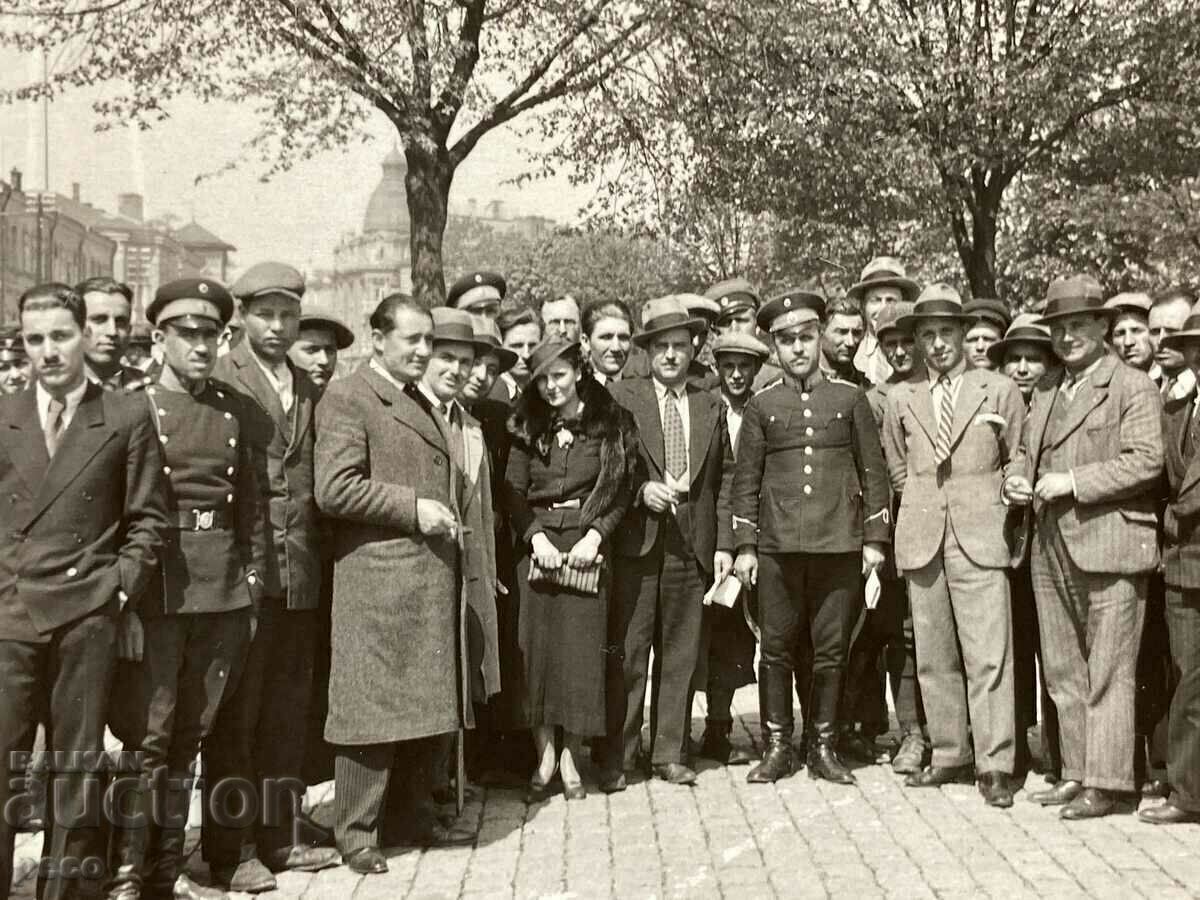 София 1934 г.Кандидата за шофьорски изпит Изпитна сесия