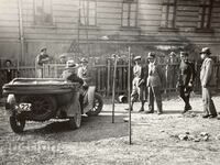 Sofia 1934. Passing of the equipment by the chairman