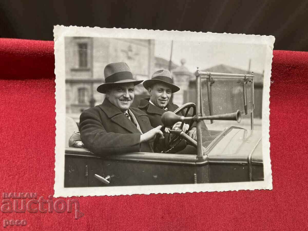 Auction Sofia 1934. Driver's test the Chairman and the engineer Auction Sofia 1934. Driver's test the Chairman and the engineer