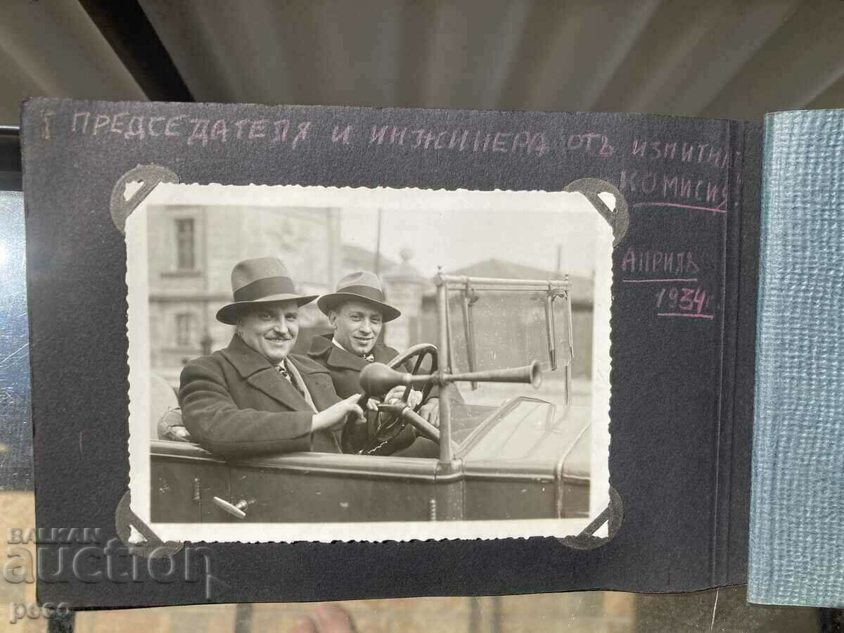 Sofia 1934. Driver's test the Chairman and the engineer - 7 Sofia 1934. Driver's test the Chairman and the engineer - 7