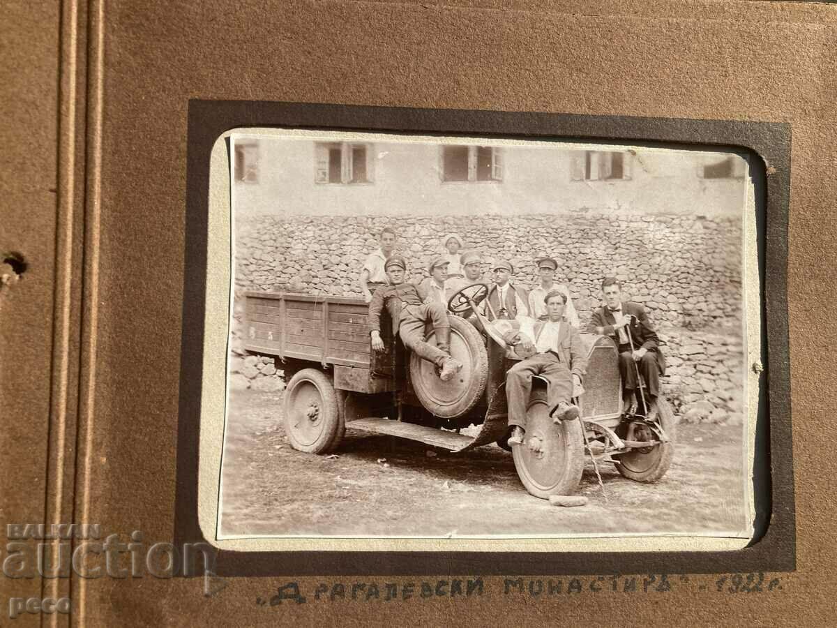 Dragalevsky Monastery 1922. Retro truck in the yard - 7