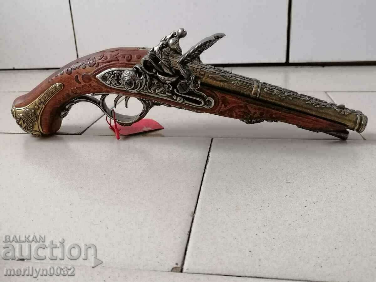 Auction Double barrel flintlock SAINT ETIENNE replica Auction Double barrel flintlock SAINT ETIENNE replica