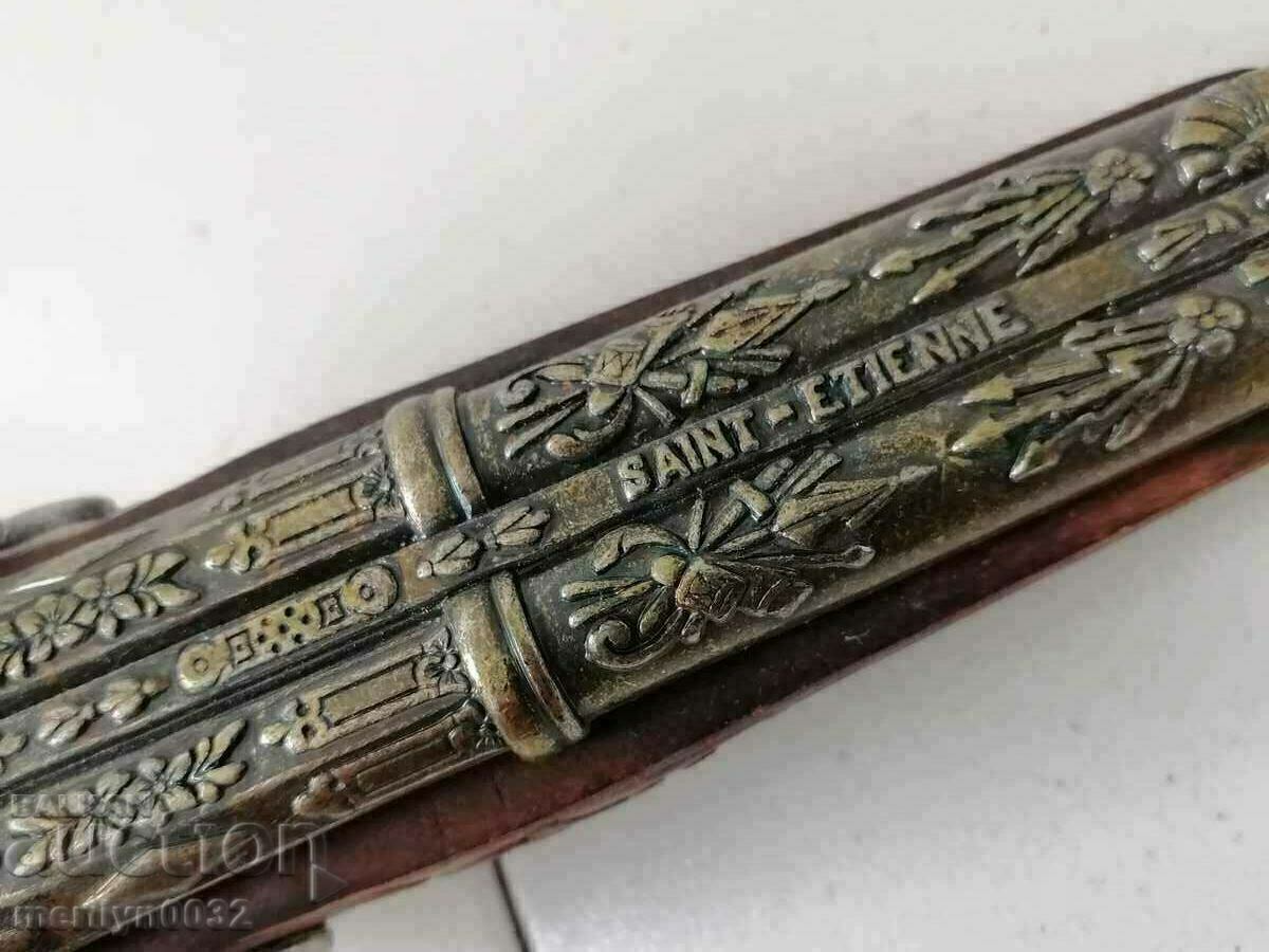 Double barrel flintlock SAINT ETIENNE replica - 6 Double barrel flintlock SAINT ETIENNE replica - 6
