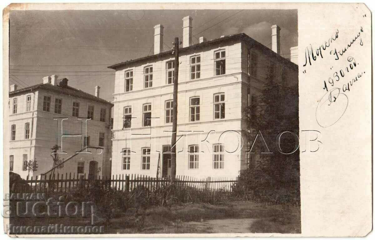 1930 ΠΑΛΙΑ ΦΩΤΟ ΝΑΥΤΙΚΗ ΣΧΟΛΗ ΒΑΡΝΑ Β936