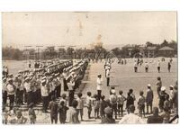 СТАРА СНИМКА ВАРНА ПАРАД МОРЯЦИ В940