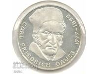 Germany-5 Deutsche Mark-1977 J-KM#145-Gauss-Silver