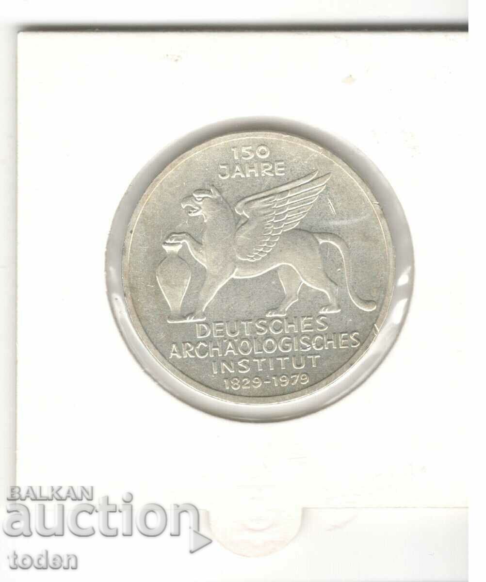 Δημοπρασία Γερμανία-5 Deutsche Mark-1979 J-KM#150-Arch. Ινστιτούτο-Αργυρό