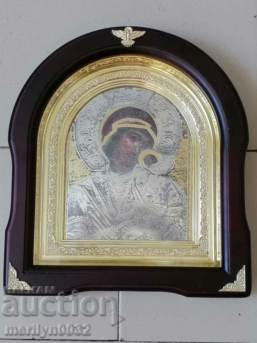 Greek icon Holy Virgin cross with price 50.00 BGN | € 25.56 Greek icon Holy Virgin cross with price 50.00 BGN | € 25.56