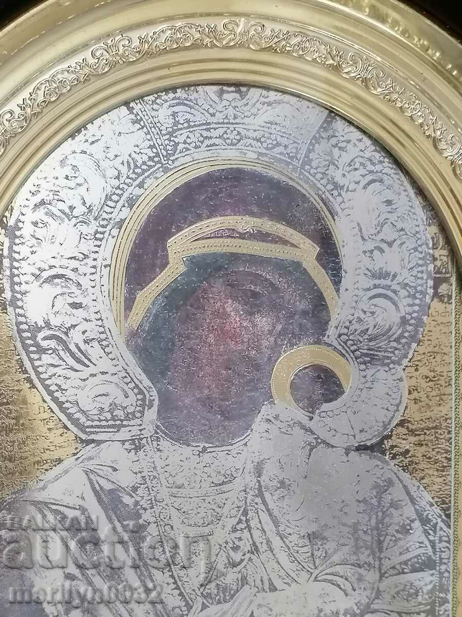 Delivery of Greek icon Holy Virgin cross Delivery of Greek icon Holy Virgin cross